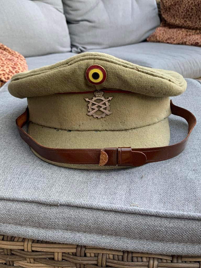 BELGISCH LEGER KEPI, Verzamelen, Ophalen of Verzenden