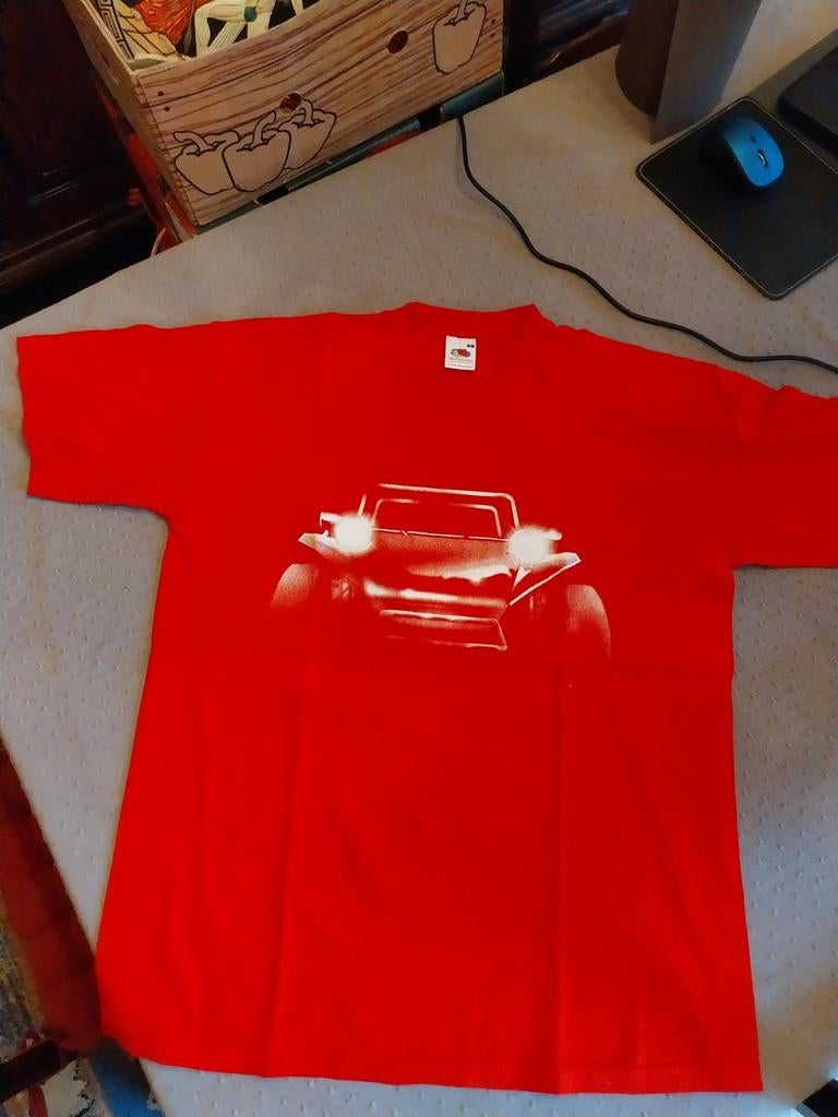 Rode T-shirt maat M, Volkswagen Buggy., Andere, Enlèvement, Taille 48/50 (M), Neuf