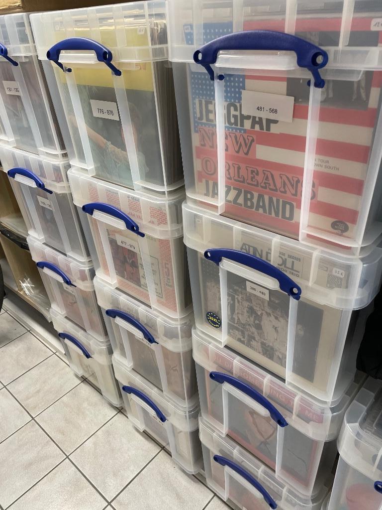LP verzameling +- 1350 Stuks (Lijst op aanvraag), Enlèvement, Utilisé, 12 pouces