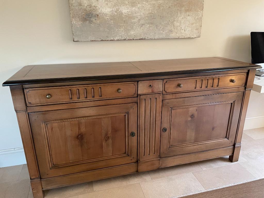 Buffet chêne - Michel Ferrand, Maison & Meubles, Avec tablette(s), 150 à 200 cm, Enlèvement, Utilisé