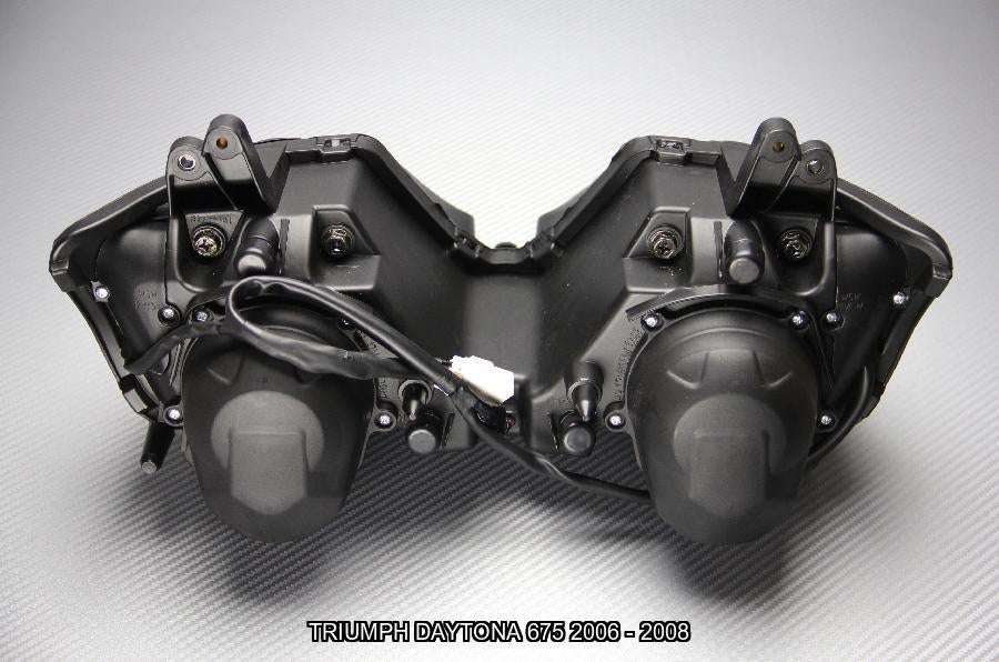 Phare / Optique AVDB avant TRIUMPH DAYTONA 675 2006 - 2008, Enlèvement ou Envoi, Neuf