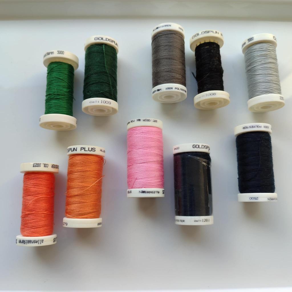 verschillende kleuren stikzijde, Hobby en Vrije tijd, Ophalen of Verzenden, Zo goed als nieuw, Garen of Naald(en)