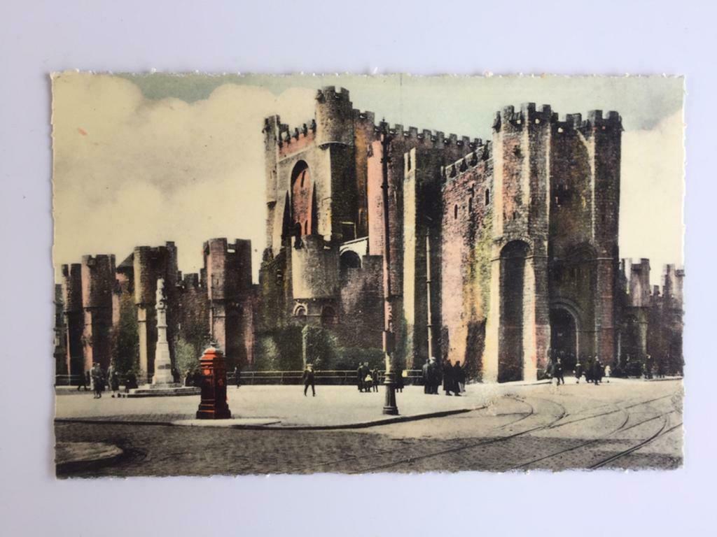 NIEUWE oude postkaart Gravensteen Gent - onbeschreven, Verzamelen, Ophalen of Verzenden, Ongelopen, Oost-Vlaanderen