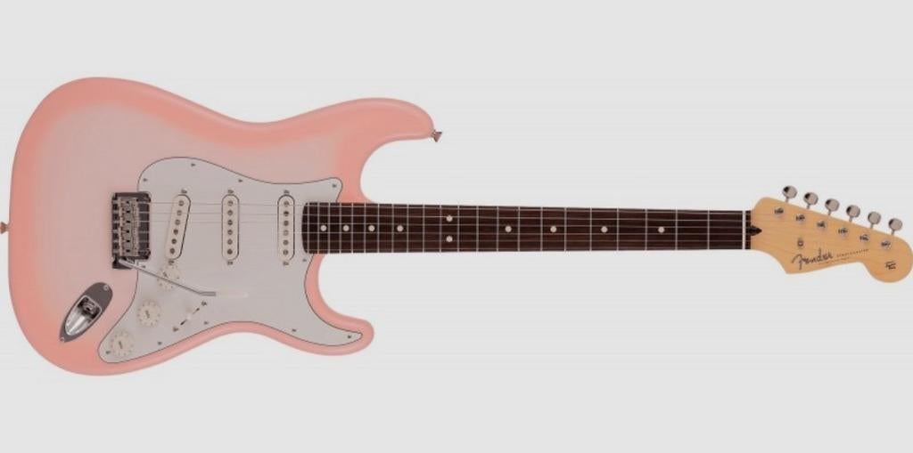 Fender MIJ Hybrid II Stratocaster Sakuraburst, Muziek en Instrumenten, Ophalen, Fender