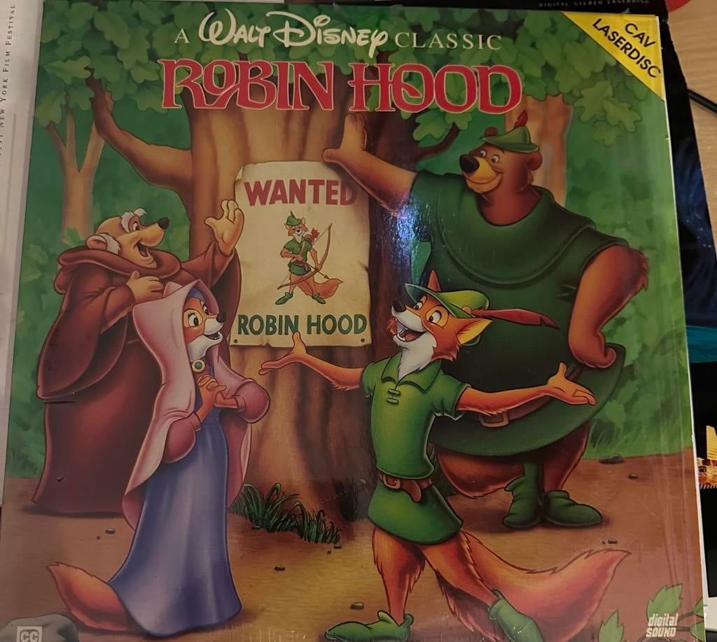 Laserdisc, Enlèvement, Comme neuf