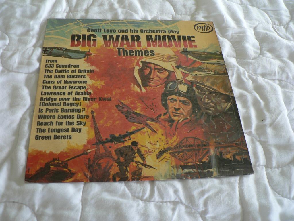 Big war movie themes Lp Geoff LOVE en zijn orkest 1971, CD & DVD, Vinyles | Musiques de film & Bandes son, Utilisé, Enlèvement ou Envoi
