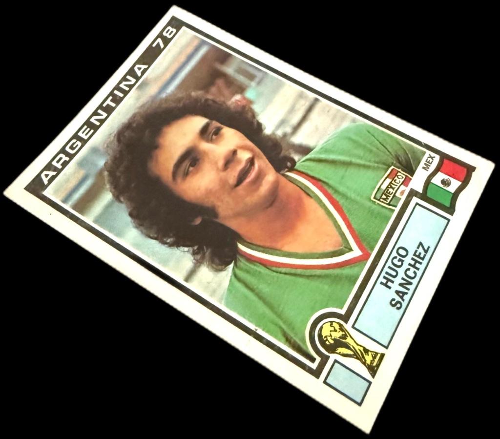 Panini WK 78 Hugo Sanchez # 184 Argentinië 1978 Mexico, Verzamelen, Verzenden, Zo goed als nieuw