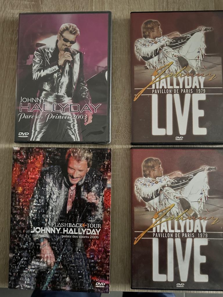 Johnny Hallyday - 3 boeken + 4 DVD’s, Artiest, Diverse auteurs, Ophalen of Verzenden, Zo goed als nieuw