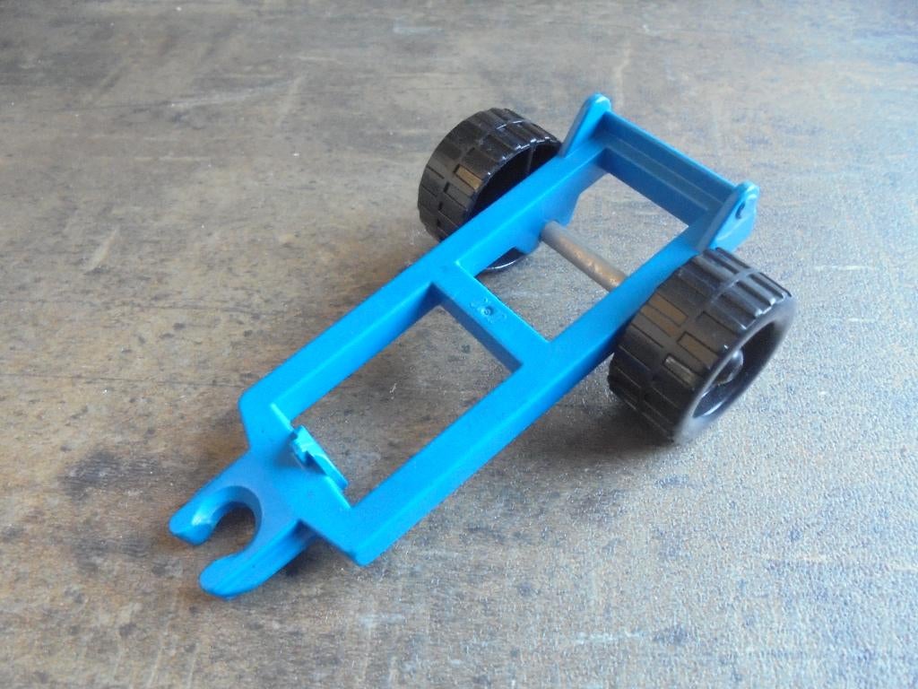 Lego Duplo Trailer with Frame (zie foto's), Ophalen of Verzenden, Gebruikt, Losse stenen, Duplo