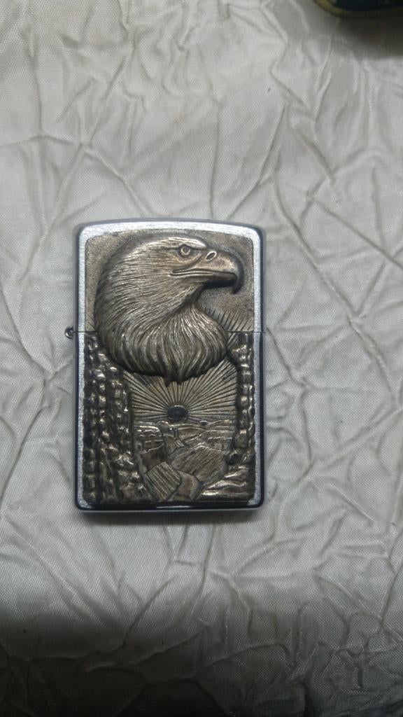 Vintage aansteker Zippo briquet aigle K 03 44, Enlèvement ou Envoi
