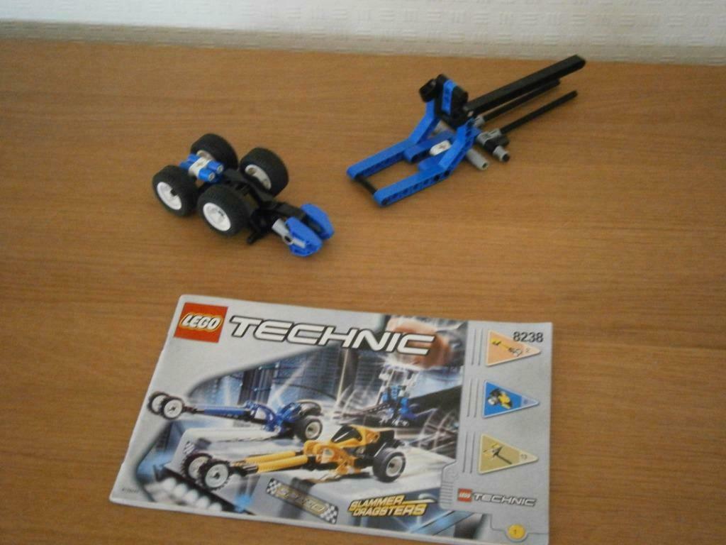 Lego  8238 -+ 8535 - 8646, Enlèvement ou Envoi, Utilisé, Briques en vrac, Lego