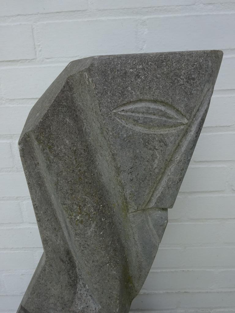 Marc Verdoodt, Hardsteen, beeld, figuur, 91 cm, Enlèvement, Statue