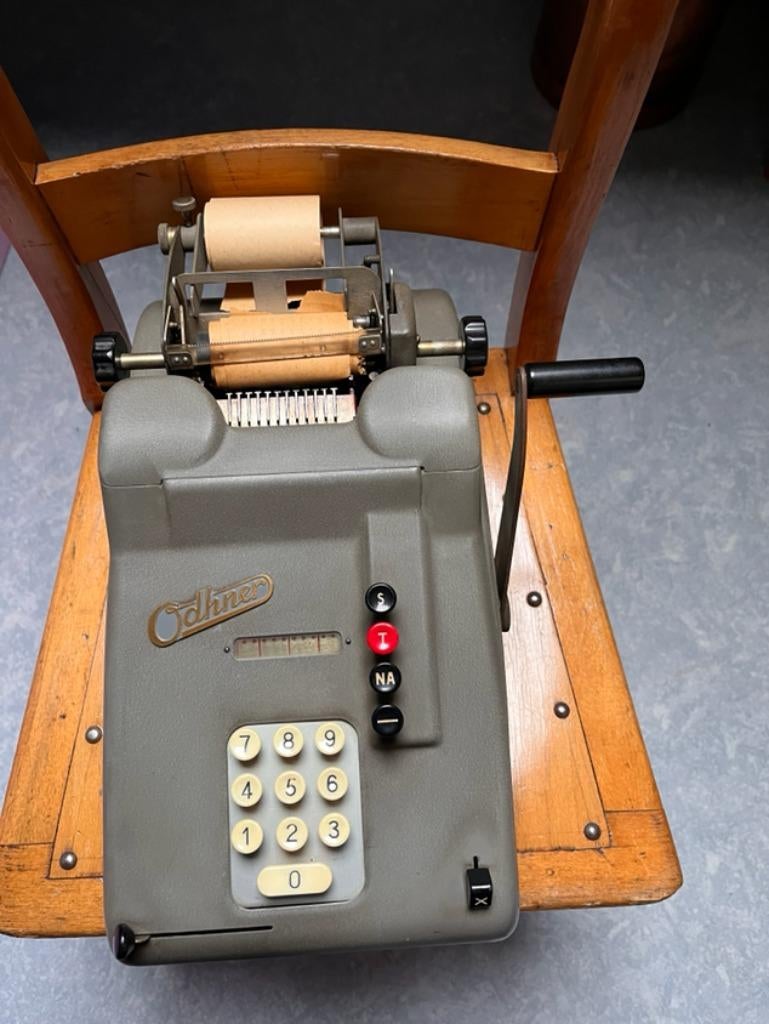 Calculatrice Odhner, Enlèvement, Utilisé