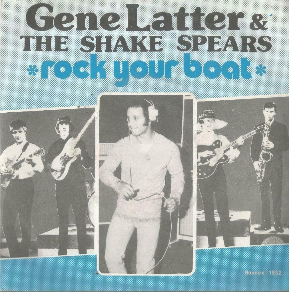 Gene Latter & The Shake Spears – Rock your boat / Funk & Hus, Enlèvement, Utilisé, Pop
