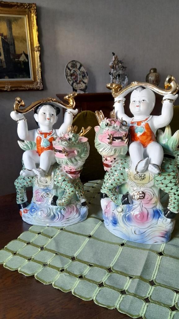 Chinees jonge meisje, Antiquités & Art, Enlèvement