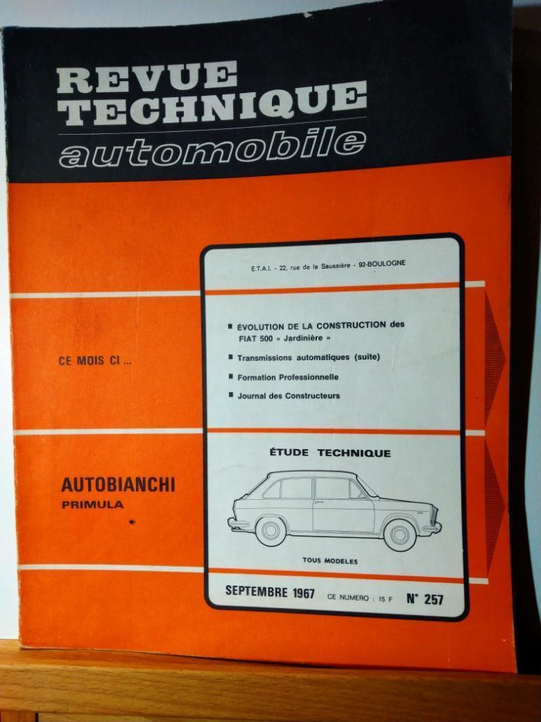RTA - Autobianchi Primula - Fiat 500 Jardinière - n 257, Envoi