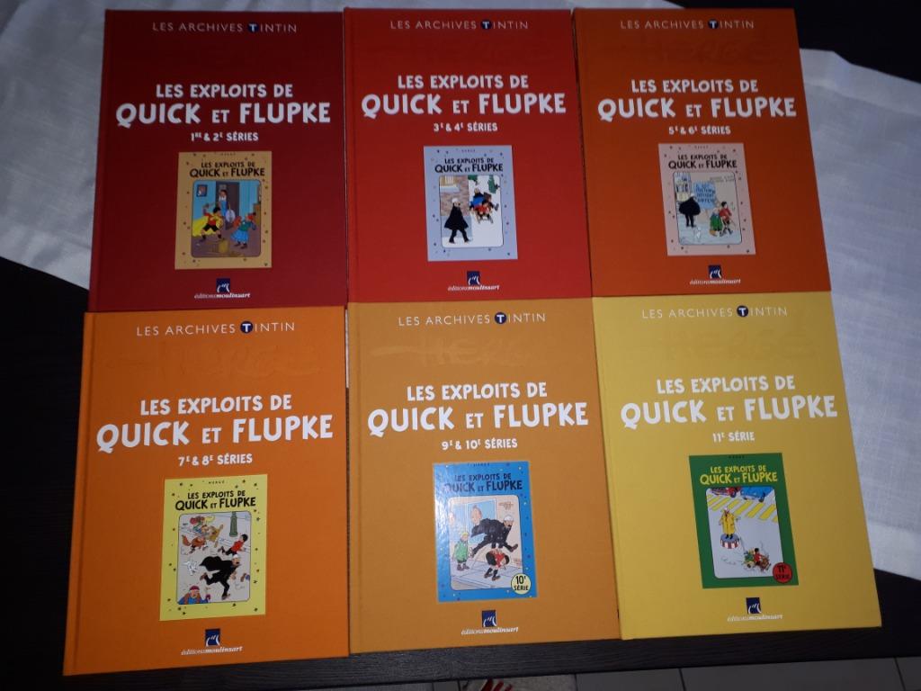 De archieven Kuifje Quick en Flupke, Boeken, Ophalen, Complete serie of reeks, Nieuw, Hergé