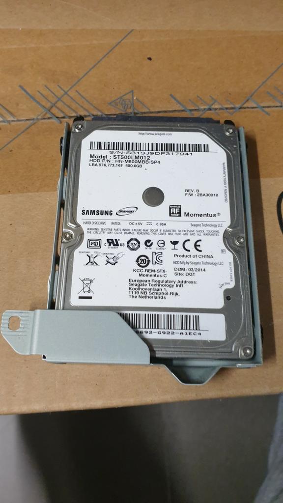 Harddisk voor PS4 - 500gb, Intern, Console, Ophalen of Verzenden, Zo goed als nieuw