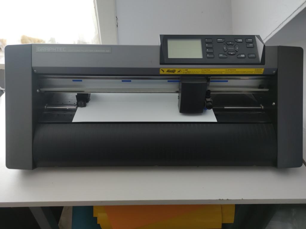 Plotter Graphtec à vendre + nombreux rouleaux flex, Enlèvement, Comme neuf