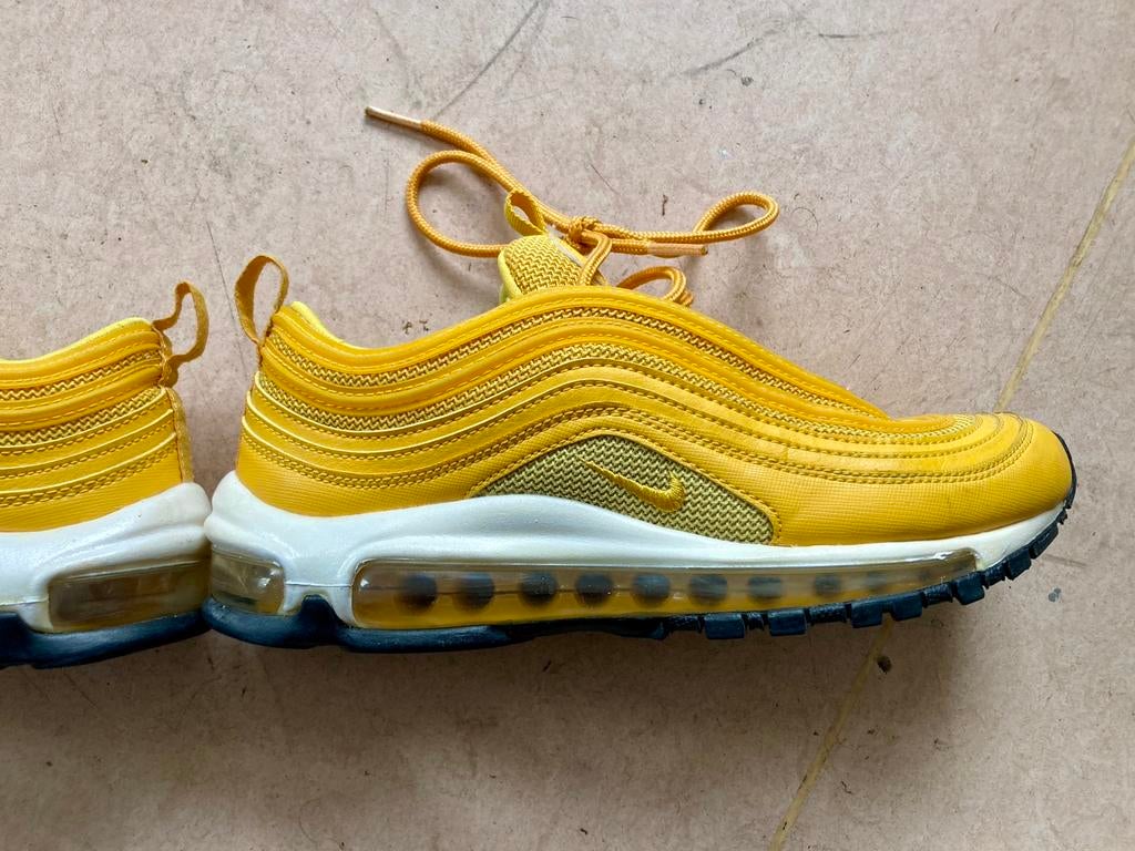 Nike Air Max 97 - mustard yellow, Kleding | Dames, Ophalen, Geel, Overige typen, Gedragen