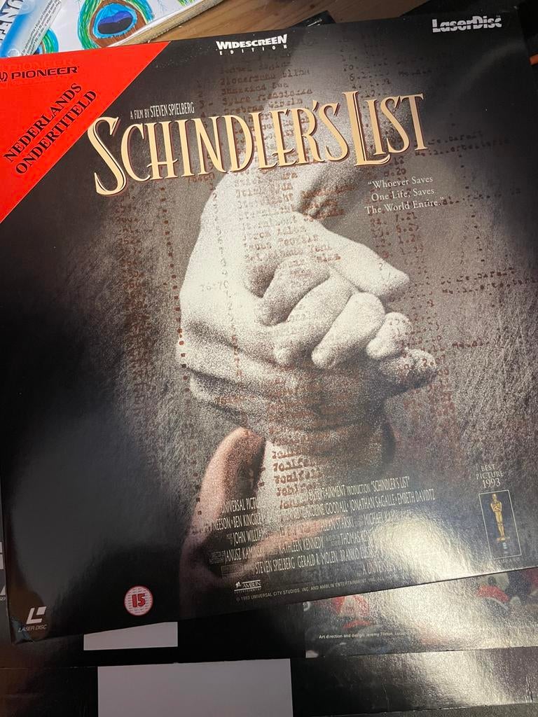 La liste de Laserdisc Schindler, Enlèvement ou Envoi, Comme neuf