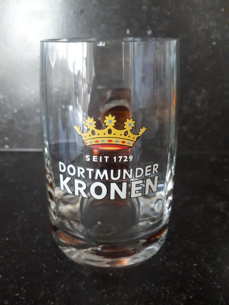 Verre à bière Dortmund Kroner, Enlèvement, Comme neuf, Verre à bière