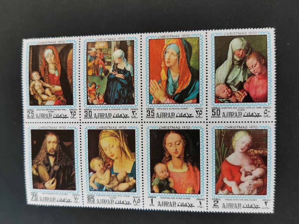 Ajman 1970 - schilderkunst - Albrecht Dürer **, Ophalen of Verzenden, Postfris, Midden-Oosten