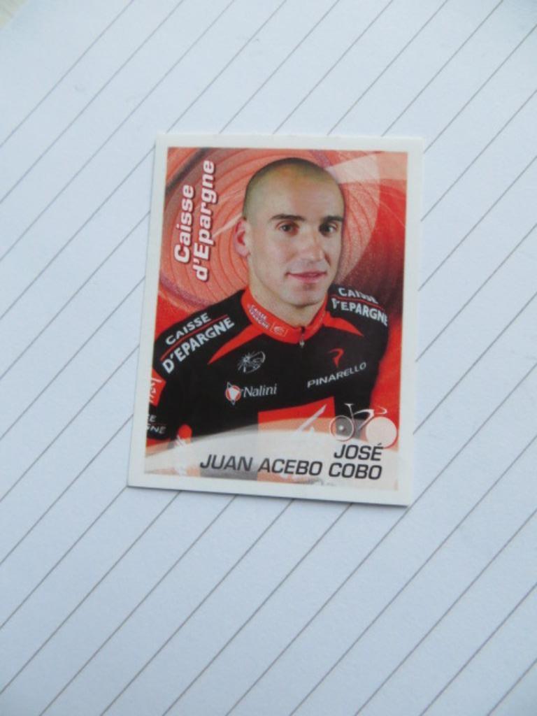 sticker : Sprint 2010: J.J. Acebo Cobo - Caisse d'Epargne 56, Verzamelen, Ophalen of Verzenden, Nieuw, Sport