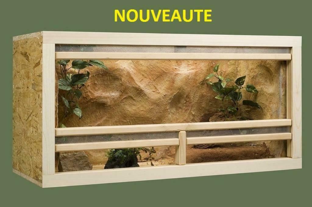 Terrarium horizontal 10 tailles terrarium OSB NEUF SERPENT, Animaux & Accessoires, Reptiles & Amphibiens | Accessoires, Enlèvement ou Envoi
