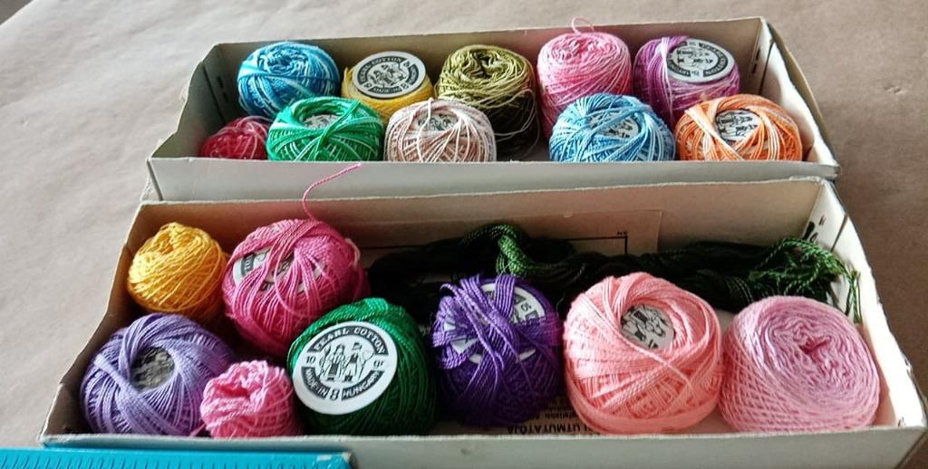 fil à broder fil perlé 100% coton n 8 par 10 gr, Hobby & Loisirs créatifs, Enlèvement ou Envoi, Comme neuf, Broderies à la main