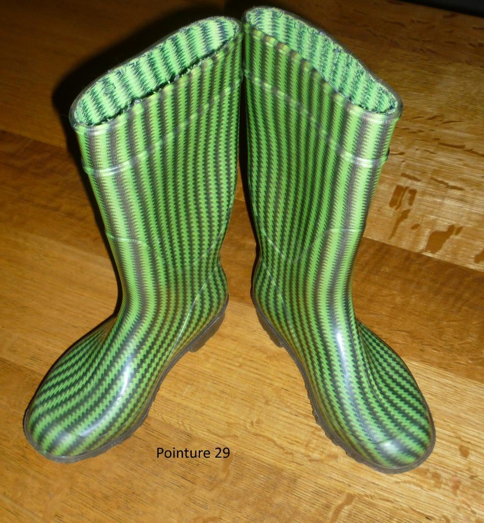 11. Bottes en caoutchouc enfant – pointure 29 – neuves, Enlèvement ou Envoi, Comme neuf, Bottes