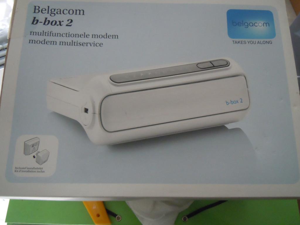 belgacom b-box 2 adsl modem, Télécoms, ISDN (RNIS) & ADSL, Enlèvement ou Envoi, Modem