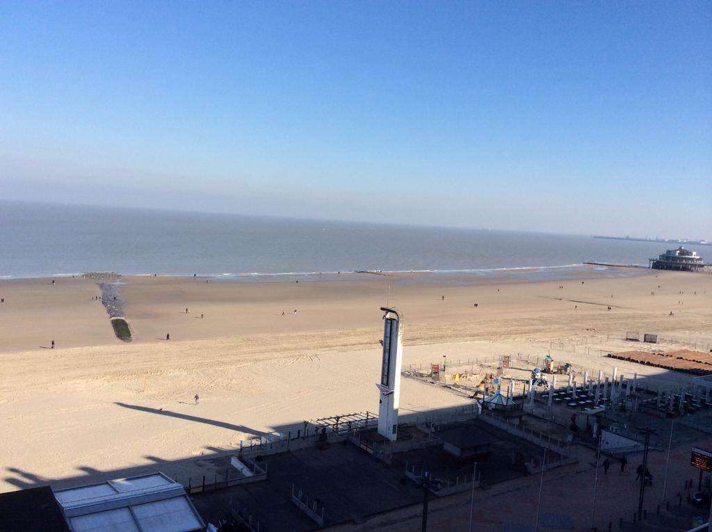 Te huur app. Blankenberge, prachtig zeezicht!, Vakantie, Tv, Appartement, 1 slaapkamer