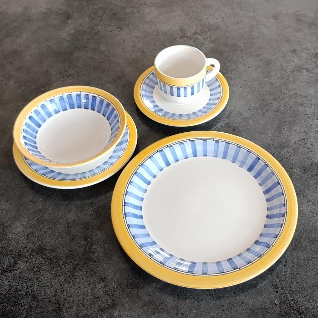 Eet- en kofffieservies, nieuw, Enlèvement, Comme neuf, Poterie, Service complet