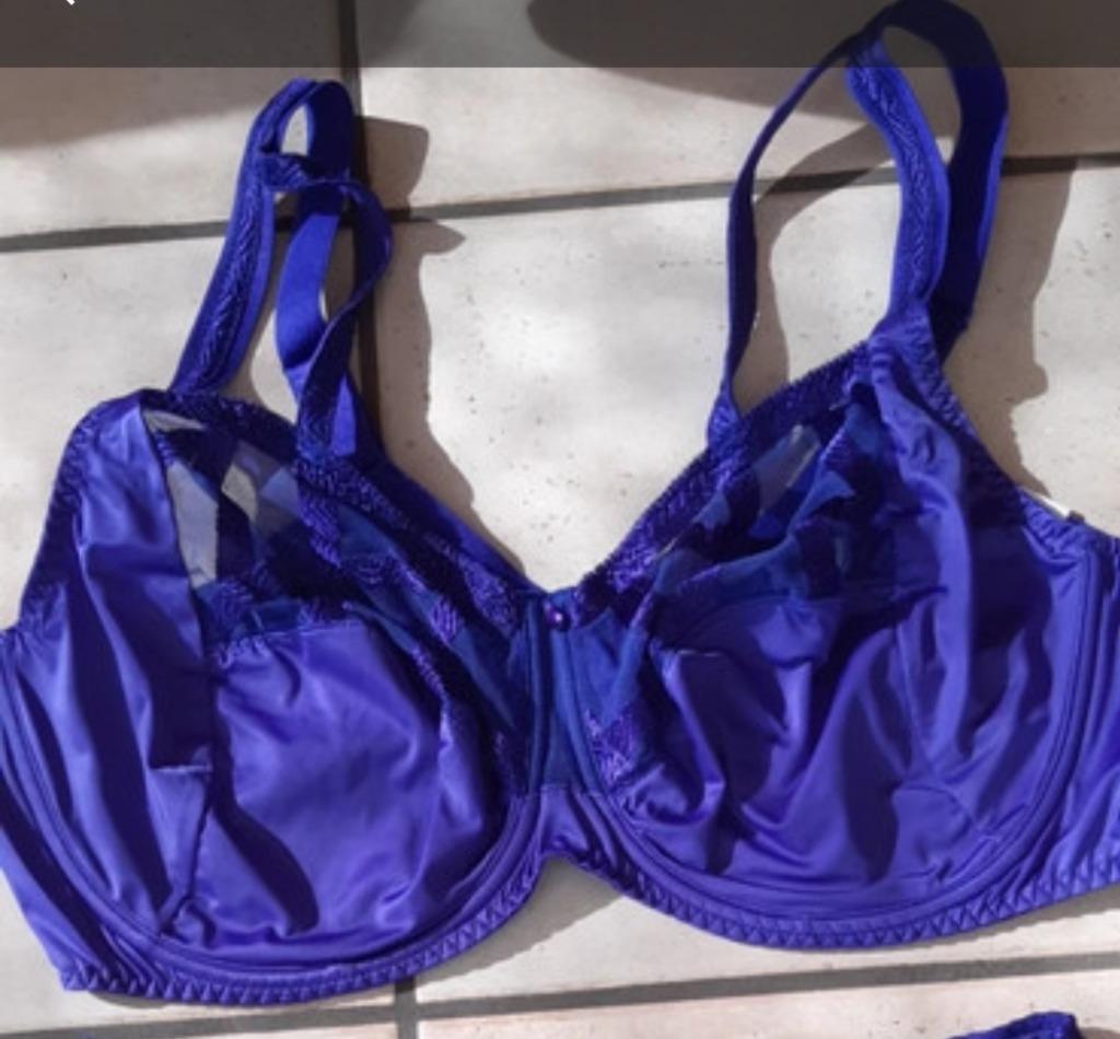 Luxe lingerie. Louise BRACQ. Ondersteuning + slip. NEGEN !, Kleding | Dames, Louise BRACQ, Ophalen of Verzenden, Blauw, Setje