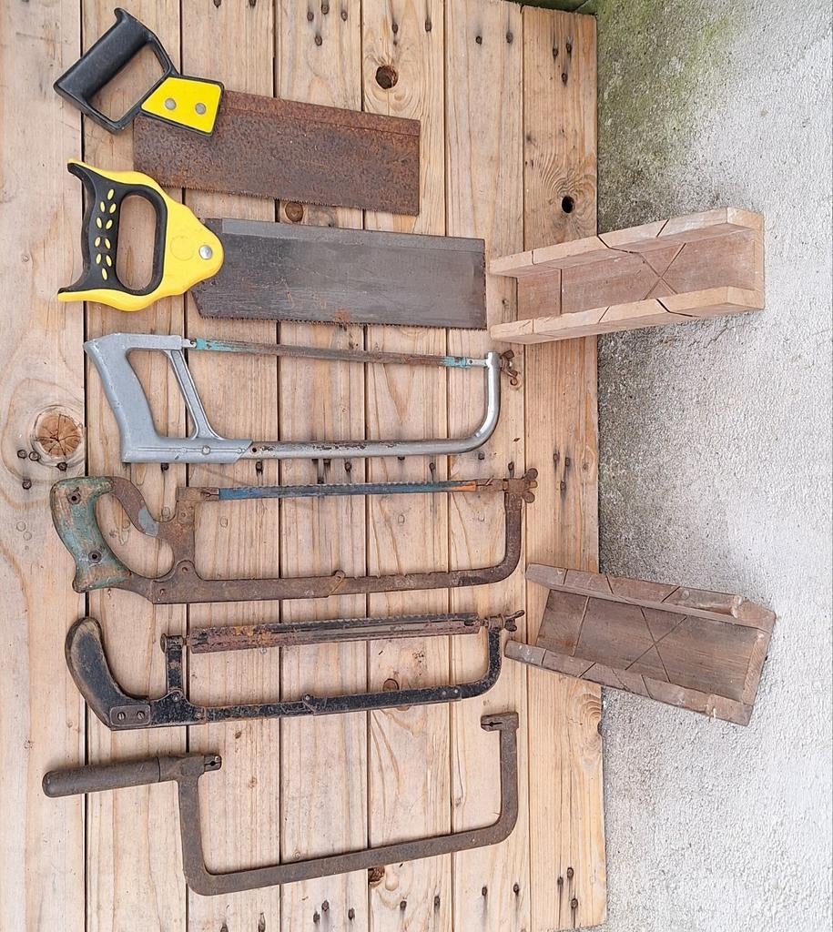 Beugelzagen handzagen
Lot 30 euro, Doe-het-zelf en Bouw, Ophalen of Verzenden, Gebruikt