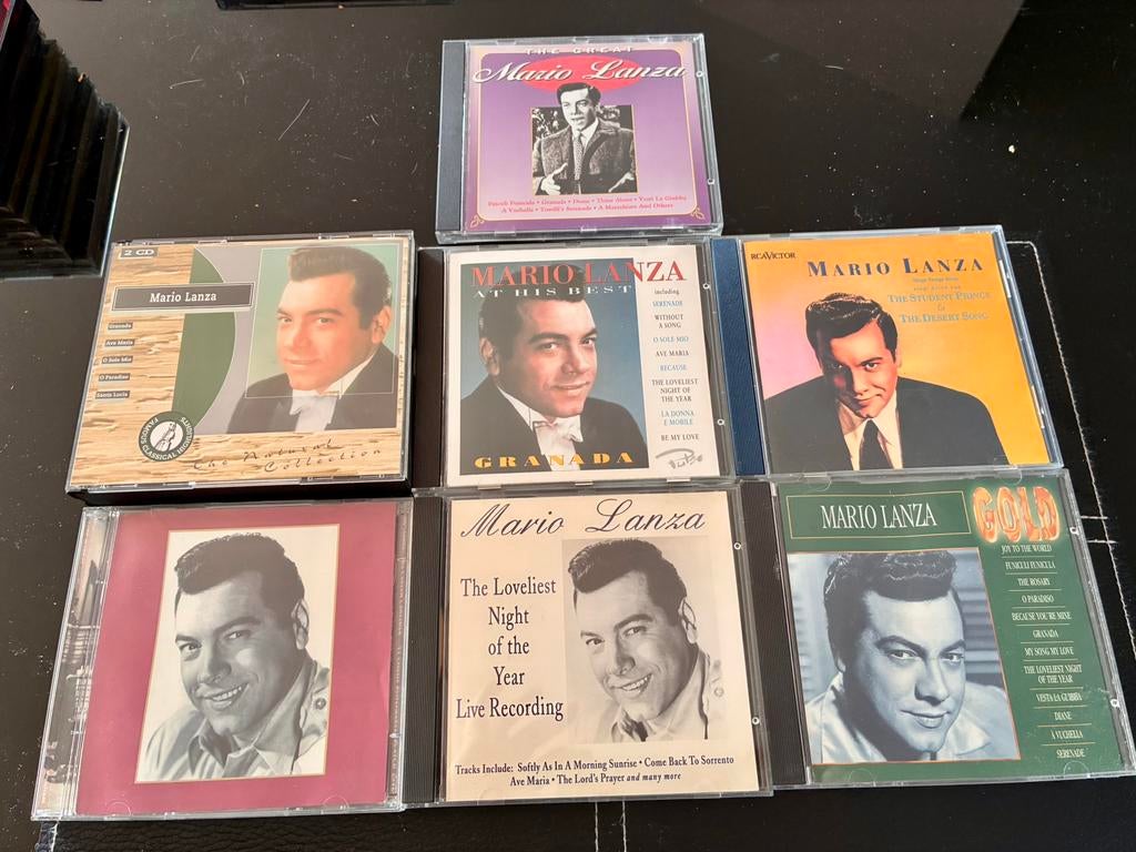 7 cd mario lanza, Enlèvement, Comme neuf, Opéra ou Opérette