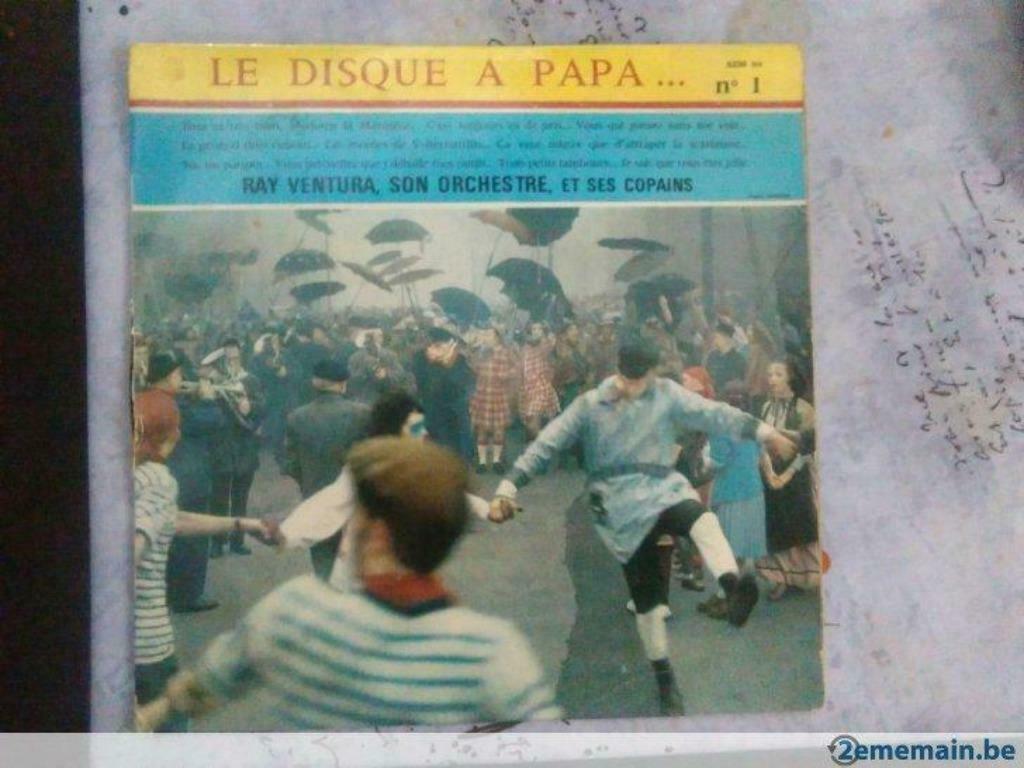 Ray Ventura - "Le disque à papa", CD & DVD, Vinyles | Autres Vinyles, Enlèvement ou Envoi