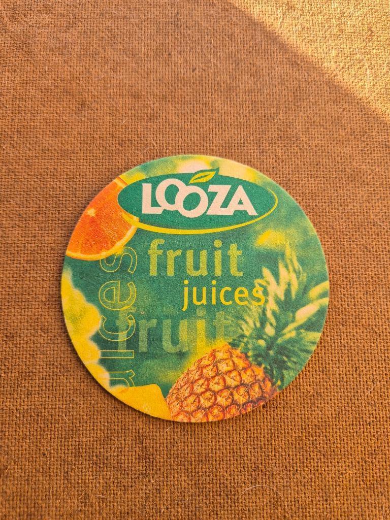 Sous bock Looza fruit juices (modèle 2), Enlèvement ou Envoi, Utilisé, Sous-bock, Autres marques
