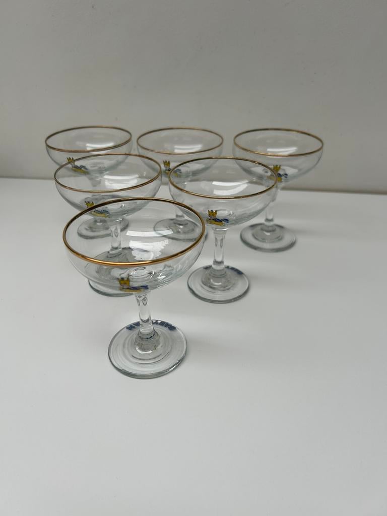 Babycham Champagne Coupes Vintage, Collections, Enlèvement, Comme neuf