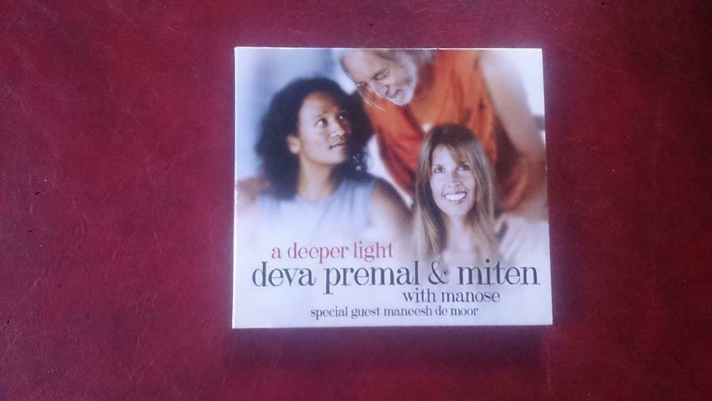 A deeper light - deva premal & miten with manose, Ophalen of Verzenden