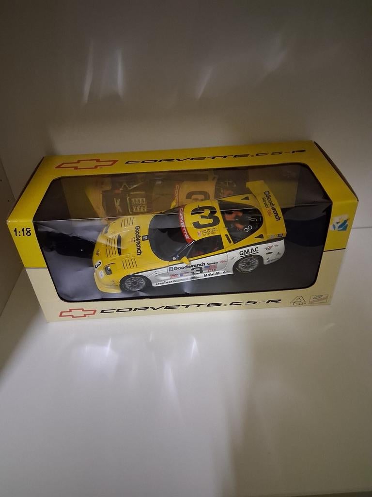 Chevrolet corvette c5-r, Enlèvement, Comme neuf, Voiture, Autoart
