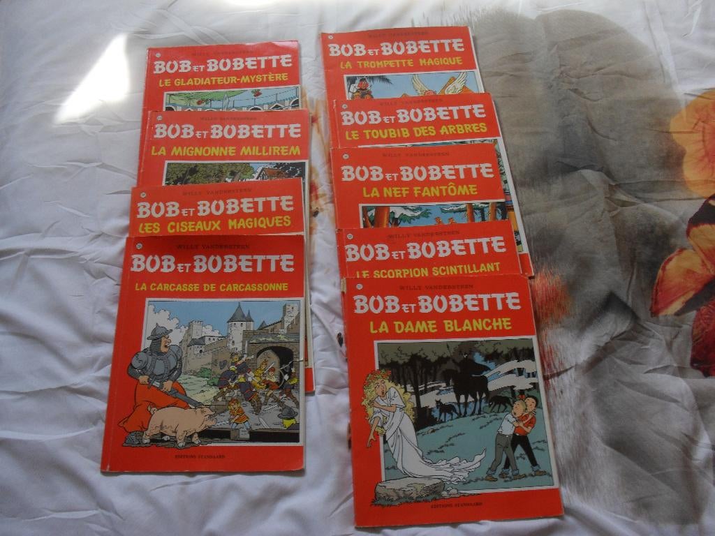 livres BD BOB ET BOBETTE, Meerdere stripboeken, Ophalen of Verzenden, Zo goed als nieuw