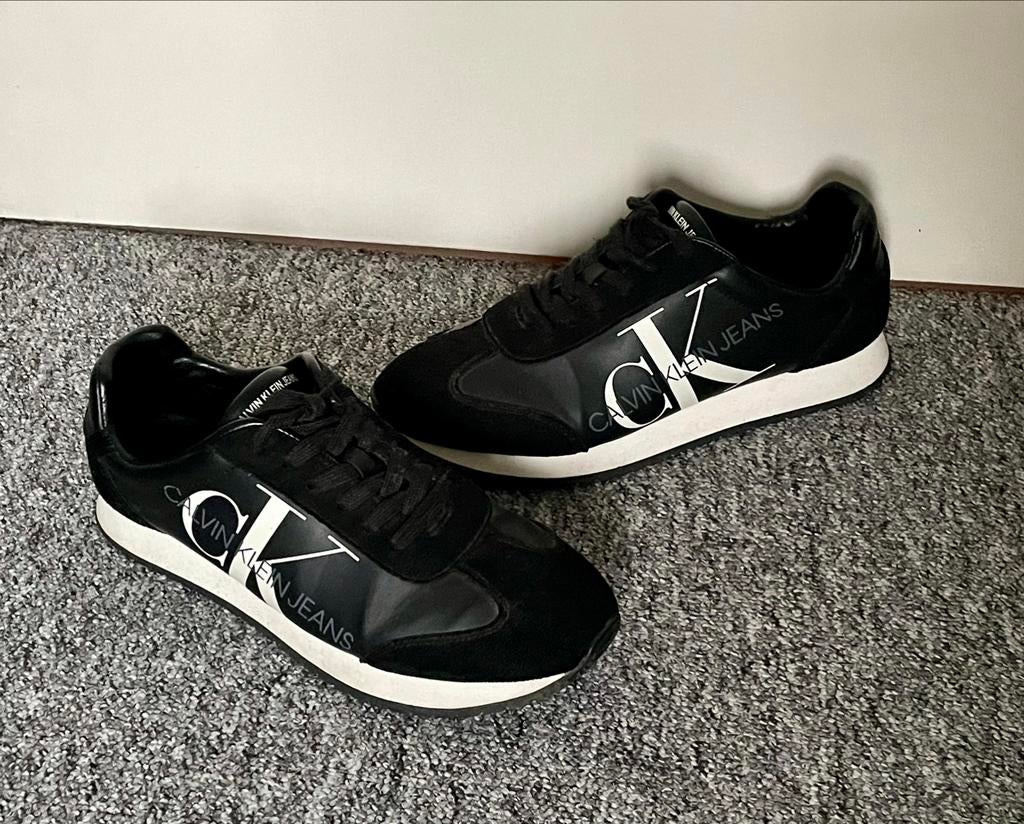 Baskets Calvin Klein pointure 42 noires, Kleding | Heren, Schoenen, Zo goed als nieuw, Calvin Klein