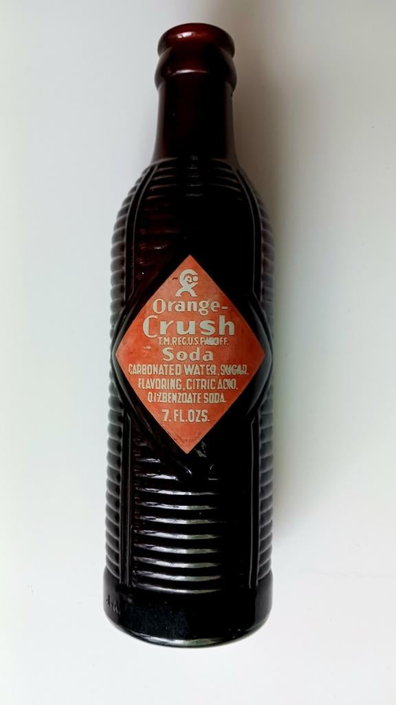 Bouteille ORANGE CRUSH Hawaii 1940, Enlèvement ou Envoi, Comme neuf