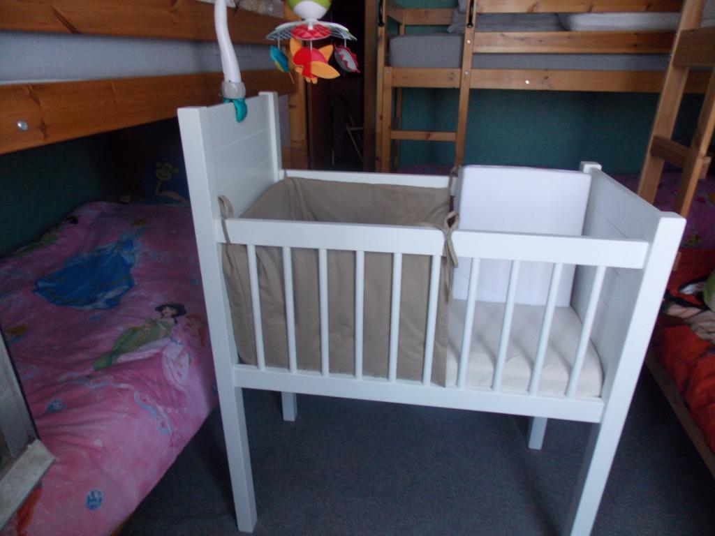 babywiegje /bedje kidsmill NOA, Enlèvement, Comme neuf, Matelas