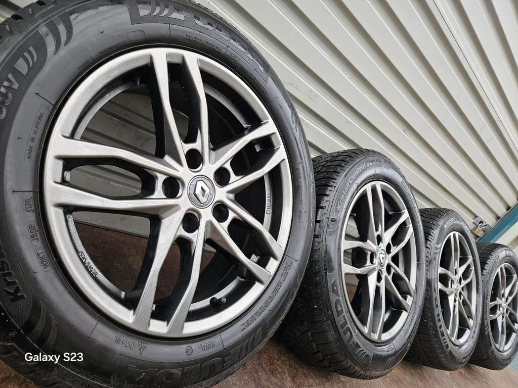 17 inch  Renault Captuur Arkana symbioz velgen winterbanden, Auto-onderdelen, Ophalen of Verzenden