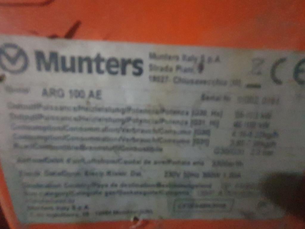 Canon à chaleur professionnel 110kw au gaz, Enlèvement, Utilisé, Radiateur, Haut rendement (HR)