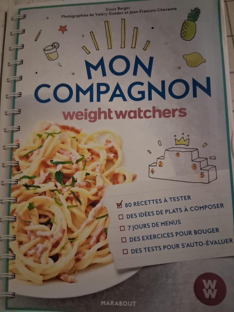 Livre cuisine Weight warchers, Enlèvement