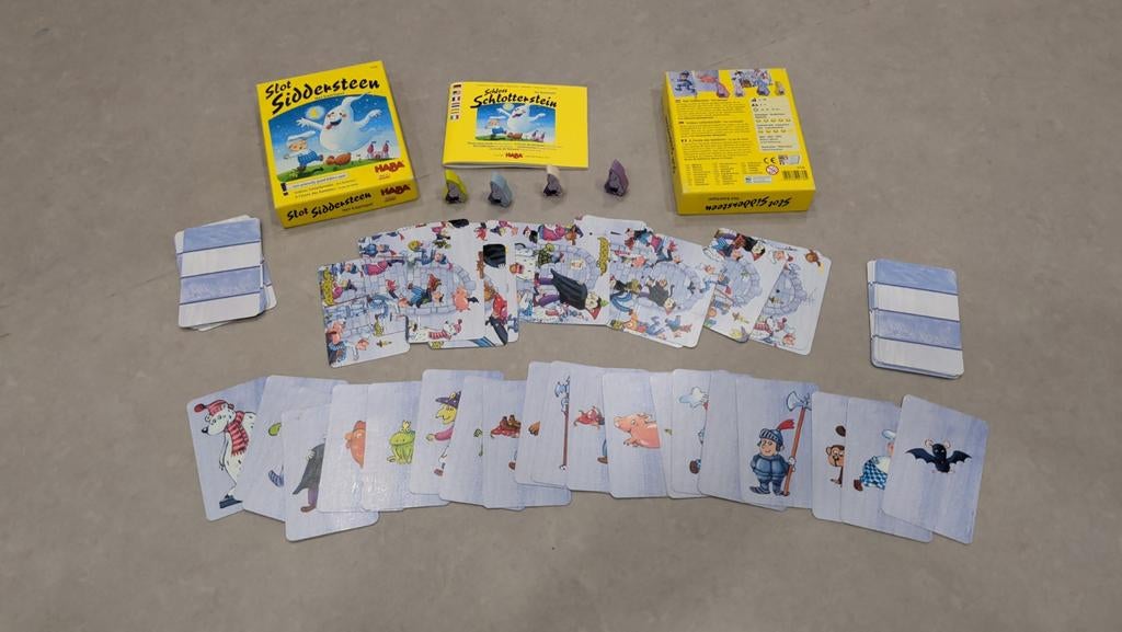 Slot Siddersteen kaartspel (haba), Een of twee spelers, Ophalen, Zo goed als nieuw, HABA